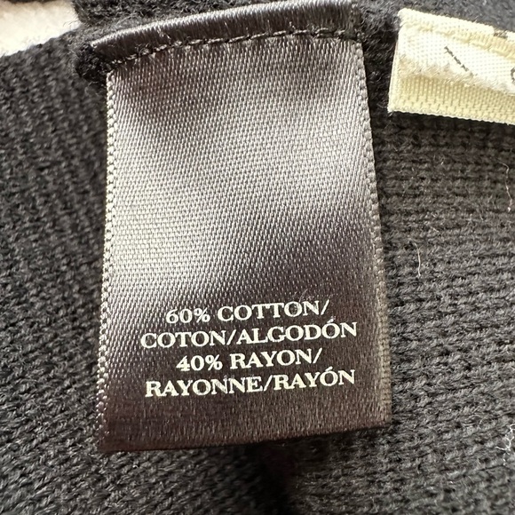 Ann Taylor Women's Black Open Front Long Sweater Vest Size XS - Picture 9 of 12